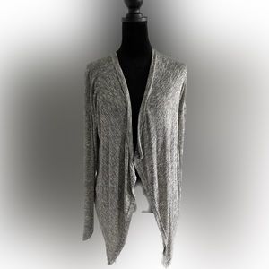 American Eagle Marled Drape Front Cardigan - Size Medium - EUC